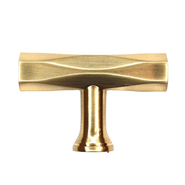 Emtek Tribeca T Cabinet Knob Satin Brass Finish 86729US4 - main